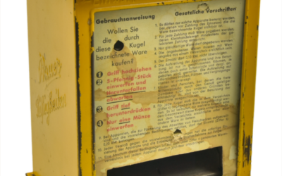 Nr. 97 – Bauer Kugelautomat, Modell: , Farbe: Gelb